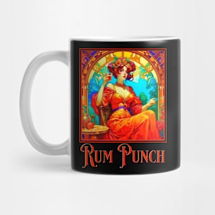 Art Nouveau Rum Punch Mug